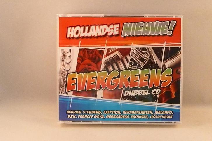 Hollandse Nieuwe - Evergreens (2 CD), Cd's en Dvd's, Cd's | Verzamelalbums, Zo goed als nieuw, Verzenden