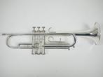 Trompet Bb Getzen 300 verzilverd/mooi, Gebruikt, Ophalen of Verzenden, Bes-trompet, Met koffer