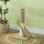 TRUUSK Krabpaal, 84cm Krabkolom, Sisal-Kattenkrabboom Met Sp, Verzenden, Nieuw
