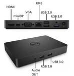 Dell dockingstation  WD15 + 130w  adapter, Zo goed als nieuw, Docking station, Laptop