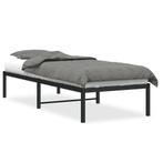 Stevig Metalen Bedframe 75x190 | Tweedekansje, Huis en Inrichting, Slaapkamer | Bedden, Zwart, Nieuw, Metaal, Eenpersoons