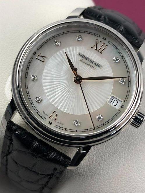 Montblanc - Tradition Automatic Mother of Pearl Dial -, Sieraden, Tassen en Uiterlijk, Horloges | Heren
