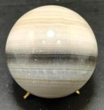 Gestreepte Onyx Natuurlijke Minerale Steen Bol - Hoogte: 85