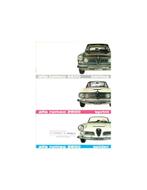 1962 ALFA ROMEO 2600 SPRINT / SEDAN / SPIDER BROCHURE, Nieuw, Alfa Romeo, Author