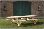 picknickset hout of en staal robuust maatwerk douglas stevig