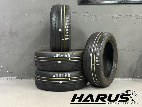 215/55/17 98W Goodyear zomerbanden 6/5,6mm profiel 4 stuks, Auto-onderdelen, Banden en Velgen, 17 inch, Erkend duurzaam, Zomerbanden
