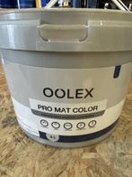 Oolex pro mat color - licht grijs - 10 liter, Nieuw, Ophalen of Verzenden, Verf, 10 tot 15 liter