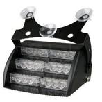 BLAUW 18 LED Dashboard flitser zwaailamp, Ophalen of Verzenden