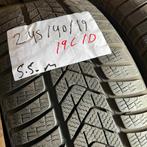 2 x Pirelli Sottozero 3 245-40-19 Winterbanden 5,5mm, Auto-onderdelen, Banden en Velgen, 19 inch, Band(en), Personenwagen, Gebruikt