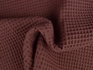 Wafelstof – Donker oud roze, Hobby en Vrije tijd, Stoffen en Lappen, 120 cm of meer, 200 cm of meer, Roze, Nieuw, Katoen, Ophalen of Verzenden