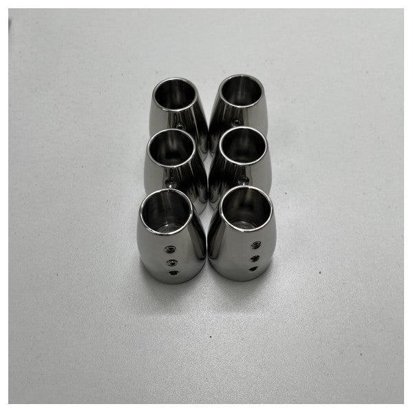 Bieden: 6x Beneteau stainless steel scepter pole holder 25, Watersport en Boten, Navigatiemiddelen en Scheepselektronica, Kabel of Apparatuur