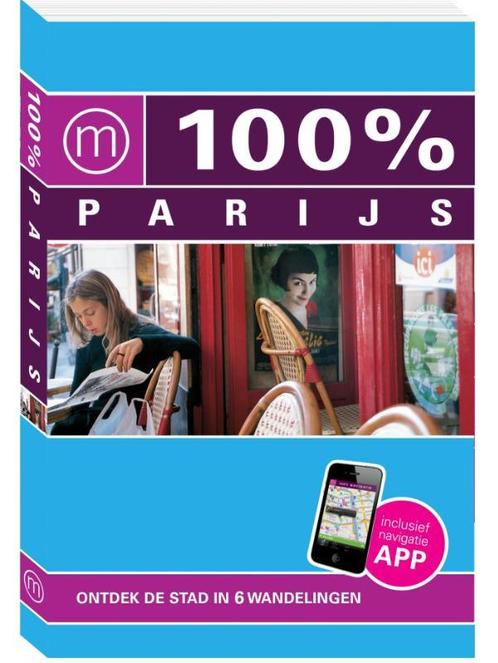 100% Parijs / 100% stedengidsen 9789057676918, Boeken, Reisgidsen, Zo goed als nieuw, Verzenden