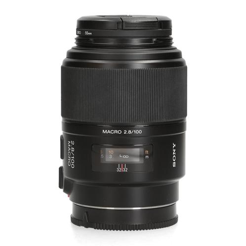 Sony SAL 100mm F2.8 Macro, Audio, Tv en Foto, Fotografie | Lenzen en Objectieven, Zo goed als nieuw, Ophalen of Verzenden