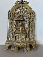 Tempietto Giainista met vierentwintig Tirthankaras - Brons