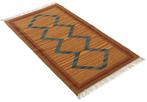 Moderne Indo Kelim van wol - Vloerkleed - 140 cm - 70 cm -, Nieuw