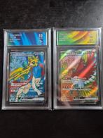 Pokémon - 2 Graded card - Hops Zacian ex 118/100; 077/063, Nieuw