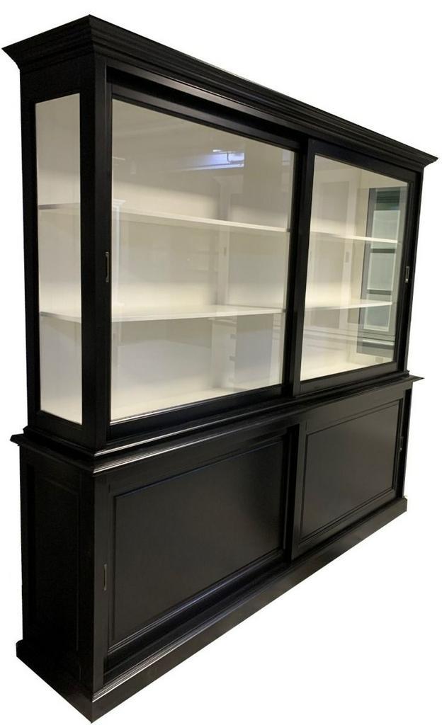 Buffetkast zwart Arnhem 240cm, Huis en Inrichting, Kasten | Buffetkasten, Ophalen of Verzenden