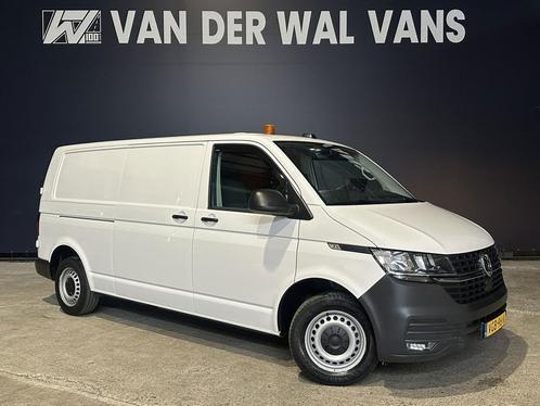 Volkswagen Transporter 2.0 TDI 150pk L2H1 Inrichting Euro6 A, Auto's, Bestelauto's, Dealer onderhouden, Lease, Zwart, Handgeschakeld
