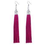 Fako Bijoux® - Oorbellen - Kwast Romania XL - Fuchsia, Sieraden, Tassen en Uiterlijk, Oorbellen, Verzenden, Nieuw
