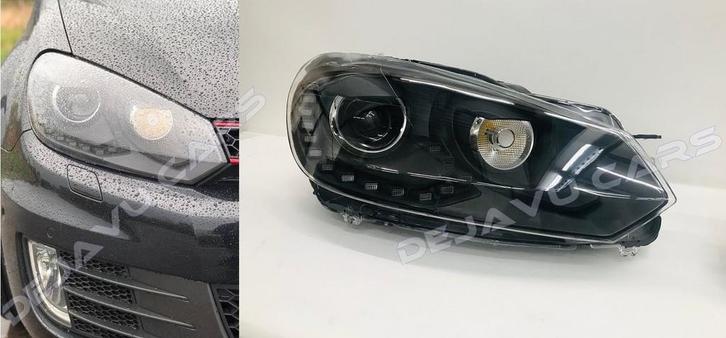 R20 Xenon Look LED Koplampen voor Volkswagen Golf 6, Auto diversen, Tuning en Styling, Ophalen of Verzenden
