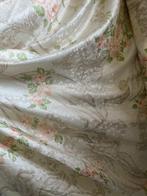 Prachtige barokbloemstof in ivoor - 600cm x 300cm - Textiel