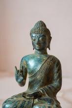 sculptuur, Bronze sculpture of Buddha Vitarka Mudra -, Antiek en Kunst