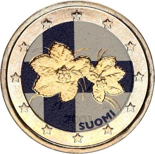 Finland. 2 Euro 2001/2016 (6 coins) (Zonder Minimumprijs), Postzegels en Munten, Munten | Europa | Euromunten