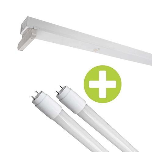 LED TL Armatuur 120cm (dubbel) | Incl. 2x LED TL Buis 18W, Zakelijke goederen, Kantoor en Winkelinrichting | Magazijn, Stelling en Opslag