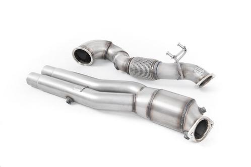 Downpipe met grote boring en Hi-Flow Sports Cat | Audi RS3 /, Auto-onderdelen, Uitlaatsystemen, Nieuw, Verzenden