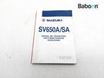 Instructie Boek Suzuki SV 650 2007-2012 (SV650 SV650N, Verzenden, Gebruikt