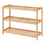 [en.casa] Schoenenrek Dammfleth 55x67,5x27 cm bamboe, Verzenden, Nieuw