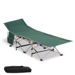 TRUUSK Veldbed, Campingbed, Opvouwbaar, Weerbestendig, Incl., Nieuw