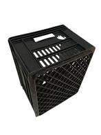 Stapelkrat 400x300x250 mm – Geperforeerd – Zwart – Gebruikt, Ophalen of Verzenden, Gebruikt