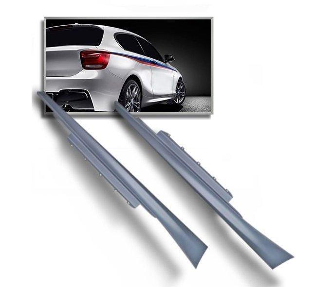 M-Pakket Sideskirts Spatbord BMW 1 serie F21 en F21 LCI B487, Auto-onderdelen, Carrosserie en Plaatwerk, Nieuw, BMW, Links, Rechts