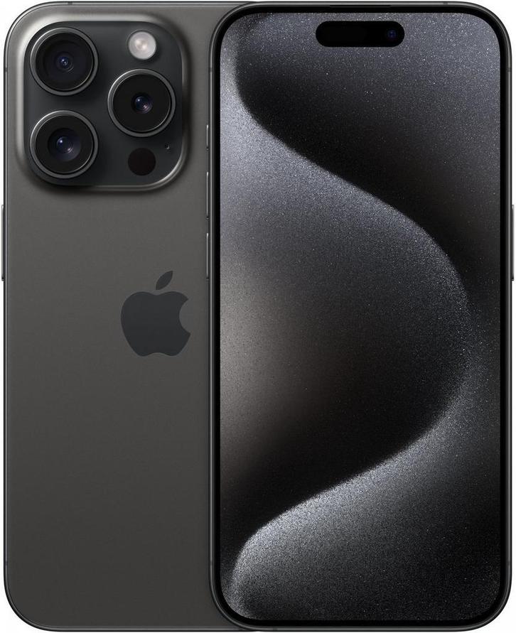 Apple iPhone 15 Pro Zwart 128GB A Grade | Direct Leverbaar!, Telecommunicatie, Mobiele telefoons | Apple iPhone, Zonder abonnement