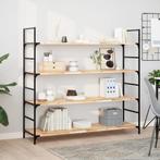 vidaXL Wandschappen 2 st zwevend 140x40x2 cm onbehandeld, Huis en Inrichting, Woonaccessoires | Wandplanken en Boekenplanken, Verzenden