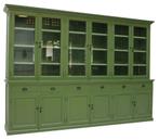 Buffetkast XL rietgroen - groen Dronten 300cm, Huis en Inrichting, Kasten | Buffetkasten, Ophalen of Verzenden, Nieuw
