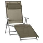 TRUUSK Outsunny Sonnenliege Liegestuhl Gartenliege 7-fach ve, Verzenden, Nieuw