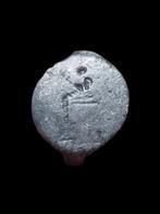 Oud-Romeins Rare Silver Senate Seal Ring (Zonder