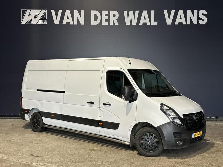 Opel Movano 2.3 Turbo 136pk L3H2 Post NL inrichting Euro6 Ai, Auto's, Bestelauto's, Dealer onderhouden, Lease, Zwart, Handgeschakeld