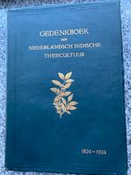 Gedenkboek der Nederlandsch Indische theecultuur (Indië), Boeken, Gelezen, Div. auteurs, 20e eeuw of later, Verzenden
