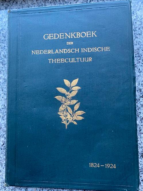 Gedenkboek der Nederlandsch Indische theecultuur (Indië), Boeken, Geschiedenis | Vaderland, Gelezen, 20e eeuw of later, Verzenden