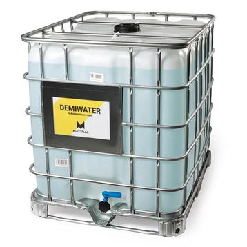 Demiwater Mattral IBC 1000 liter Accuwater beschikbaar voor biedingen