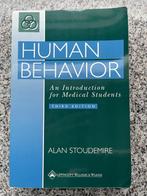 Human behavior (Alan Stoudemire), Boeken, Gelezen, Overige wetenschappen, Verzenden, Alan Stoudemire