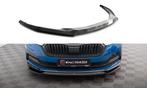 Voorspoiler V.2 Skoda Octavia Sportline Maxton Glans Zwart, Ophalen of Verzenden, Nieuw