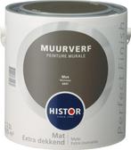 Histor Perfect Finish Muurverf Mat - Mus 6947 - 2,5 Liter, Doe-het-zelf en Verbouw, Verf, Beits en Lak, Overige kleuren, Nieuw