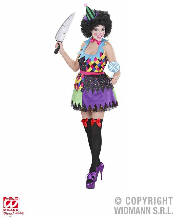 Kwaadaardige Clown dame outfit, Kleding | Dames, Carnavalskleding en Feestkleding, Nieuw, Ophalen of Verzenden