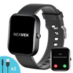 Nexvex® Deluxe Smartwatch voor Dames en Heren 2.0 Inch Zwart, Nieuw, Nexvex, Zwart, Traptreden