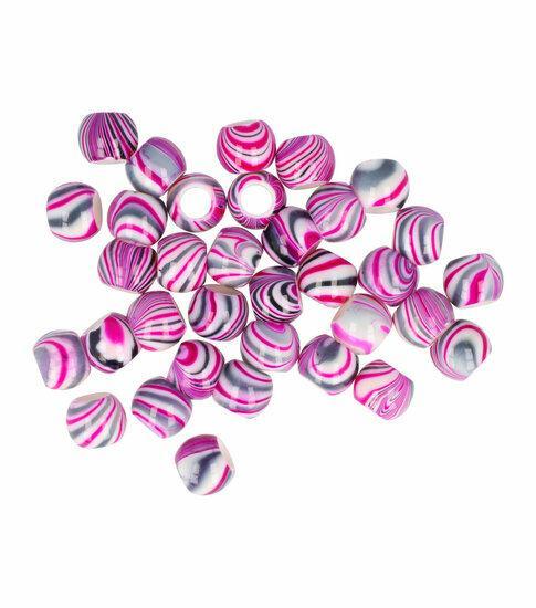 Haarkralen Marmer Fantasie Patroon Roze Paars, Sieraden, Tassen en Uiterlijk, Overige Accessoires