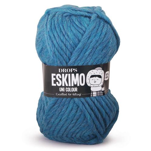 DROPS Snow / Eskimo Uni - 05 turkoois - Wol Garen, Hobby en Vrije tijd, Breien en Haken, Ophalen of Verzenden